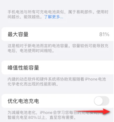 福鼎苹果15维修分享iPhone15充电到80%就充不进电了怎么办 