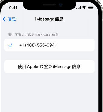 福鼎apple维修iPhone上无法正常发送iMessage信息 